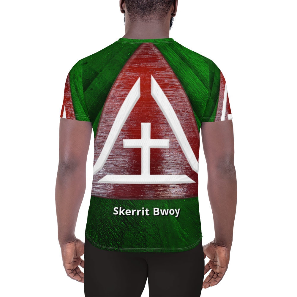JesusPartyVol1 - All-Over Print Men's Athletic T-shirt
